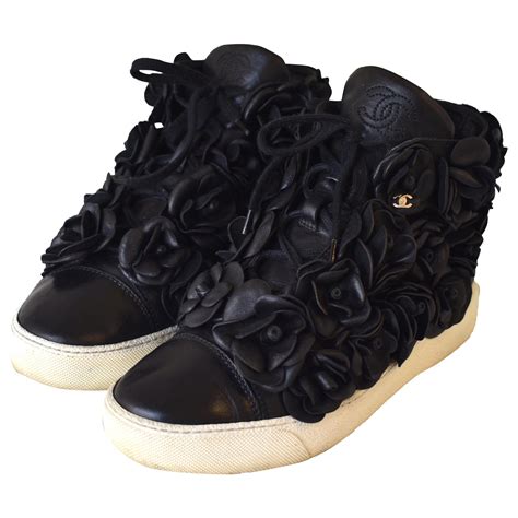 chanel camellia sneakers 2013|sz 10 Chanel camellia sandals.